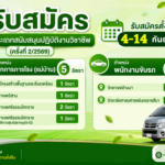 ประกาศรับสมัครสอบคัดเลือกลูกจ้างชั่วคราว ประจำปีงบประมาณ พ.ศ. ๒๕๖๙ ตำแผน่งประเภทสนับสนุนปฏิบัติงานวิชาชีพ (ครั้งที่ ๒/๒๕๖๙)